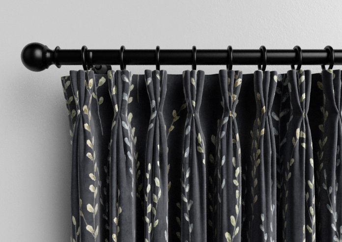 Willow Field, Onyx - Made to Measure Curtains - Image 11